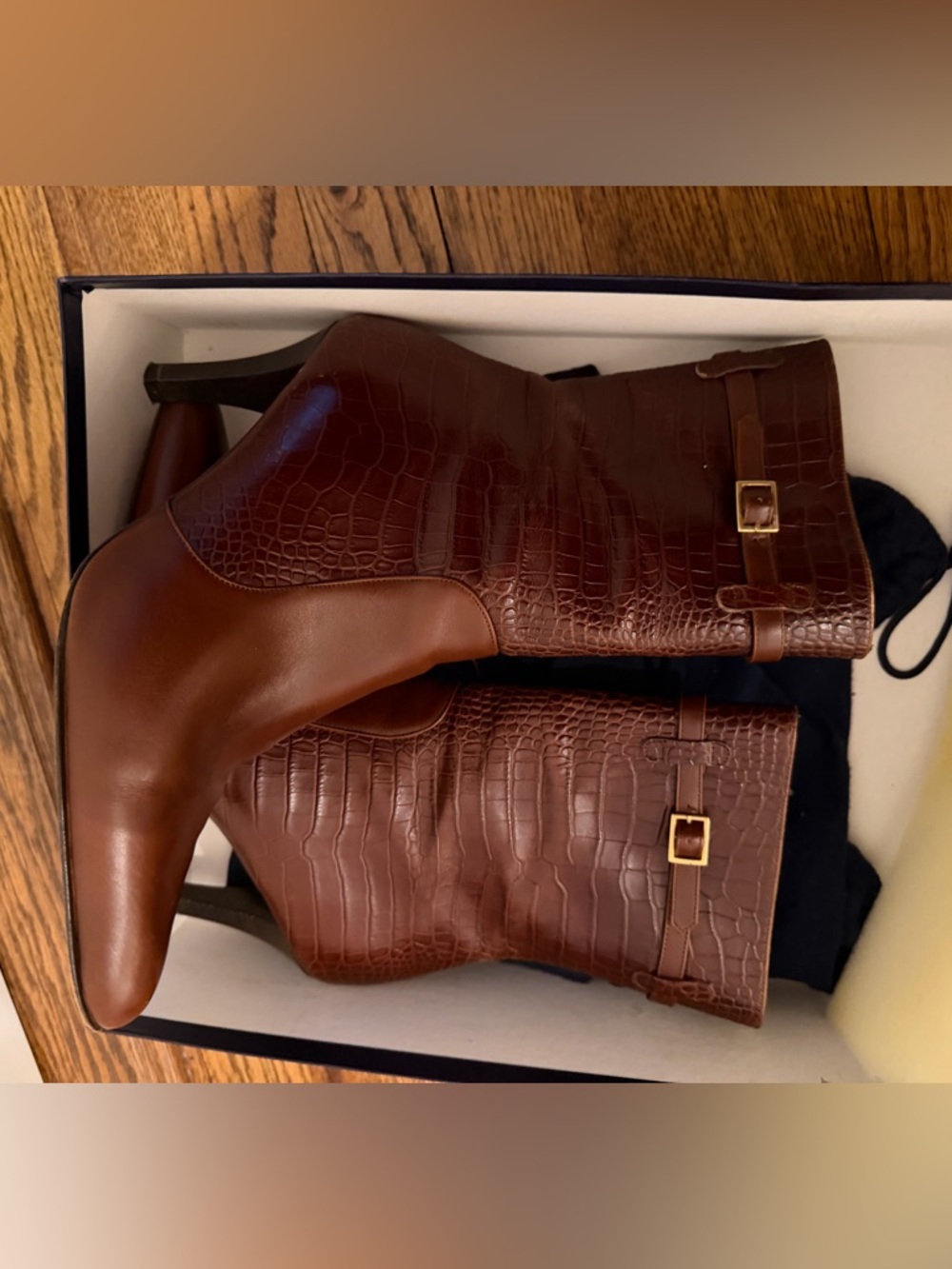 Brooks Brothers Alligator Boots
